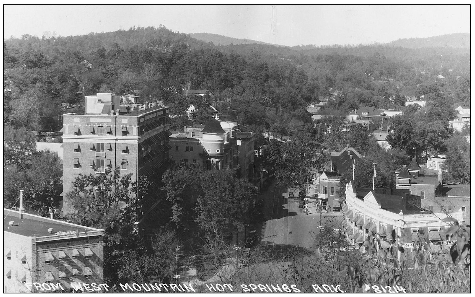 The Rockafellow Hotel is seen below in a c 1920 view taken from West Mountain - photo 6