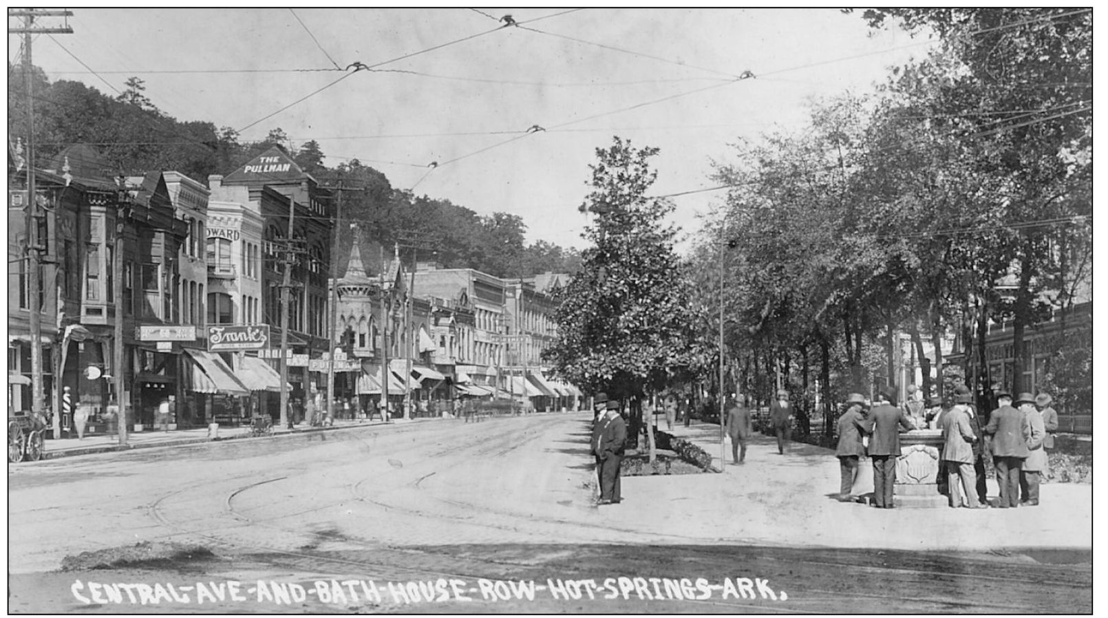 This c 1900 card offers a good view of the vibrant business section on the - photo 11