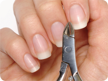 If you have any hangnails carefully clip them with a pair of nail clippers - photo 14