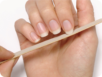 File each nail in a single direction Filing back and forth can be too harsh - photo 10