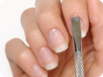 With a pusher gently push the cuticles back slightly This will remove any - photo 13