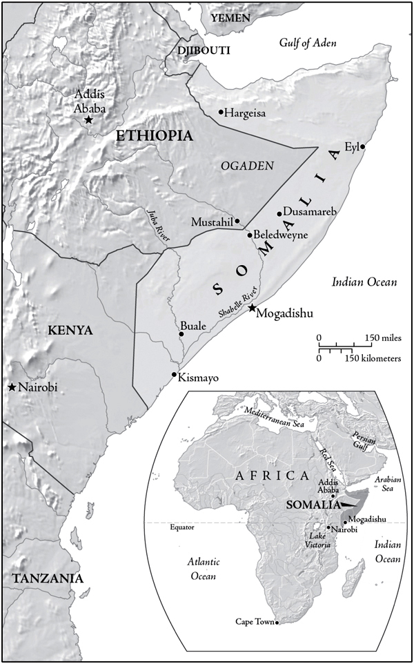 Map of Africa and Somalia MAP BY PAUL PUGLIESE Were safe in here Surely - photo 3