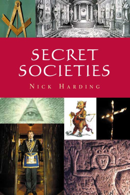 Harding - Secret Societies: the Pocket Essential Guide