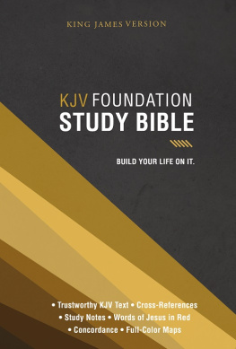 HarperCollins Christian Publishing - KJV, Foundation Study Bible