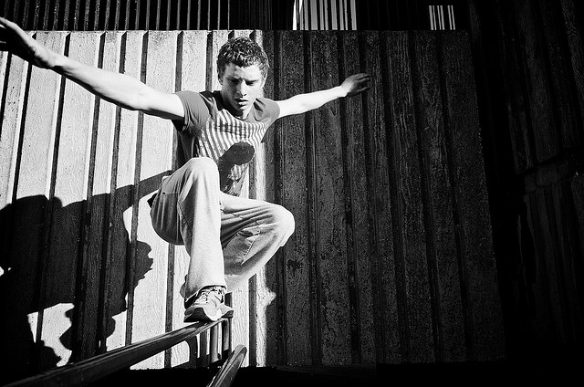 Warming up for a Parkour workout is no different that any other form of - photo 3
