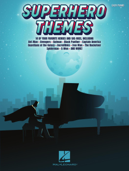 Hal Leonard Corp. Superhero Themes: 14 of Your Favorite Heroes and She-Roes