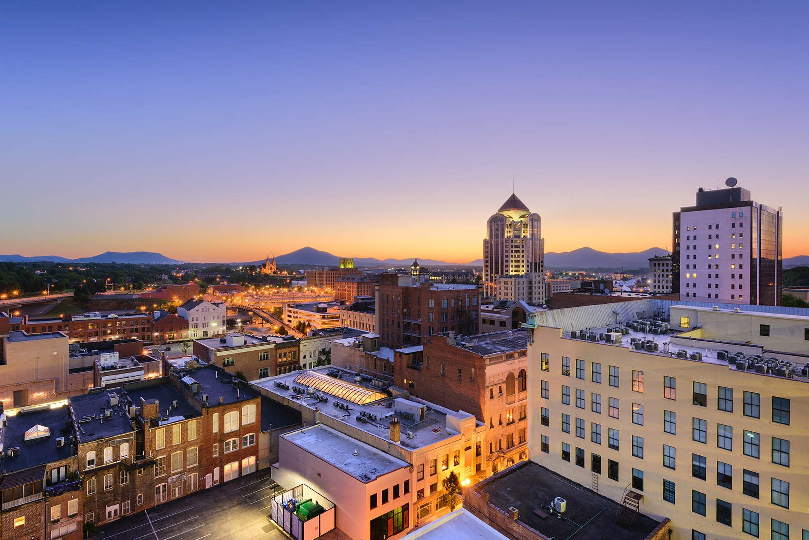 Roanoke skyline SEAN PAVONE SHUTTERSTOCK ROANOKE This former railroad town - photo 13