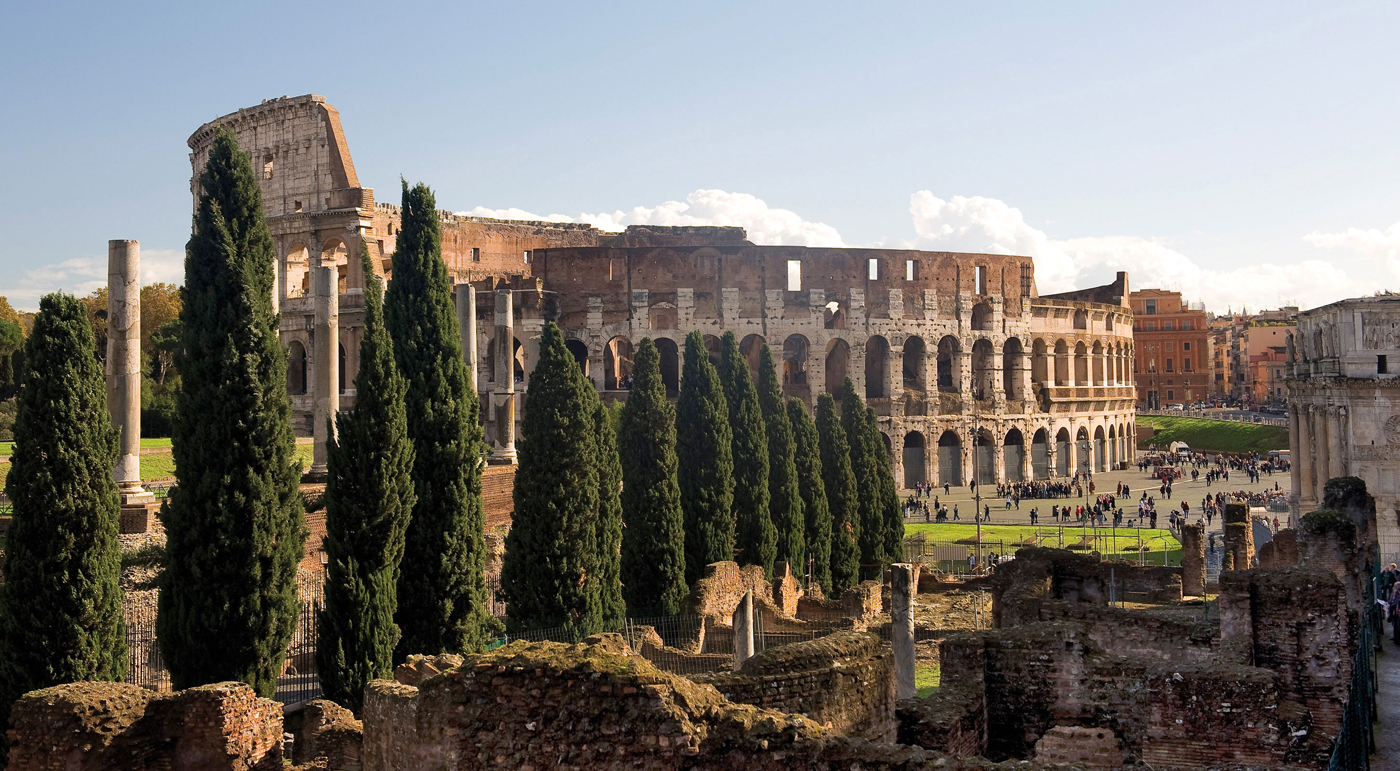 View of the Colosseum from the Roman Forum IZZET KERIBARLONELY PLANET - photo 35