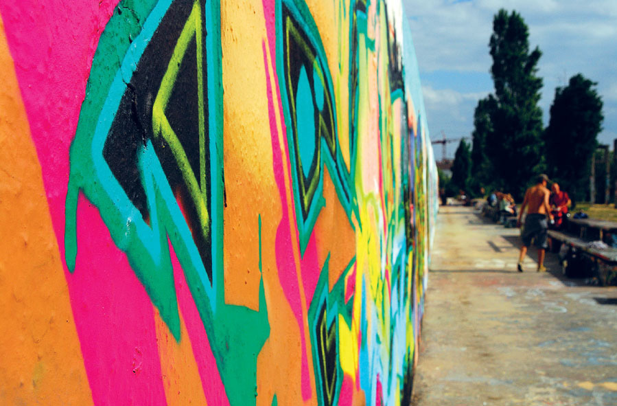 Berlin Wall street art at Mauerpark DAVID PEEVERS GETTY IMAGES Schloss - photo 6