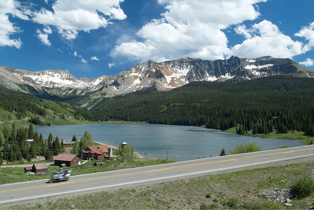 San Juan Skyway There are million-dollar views all along the narrow winding - photo 13