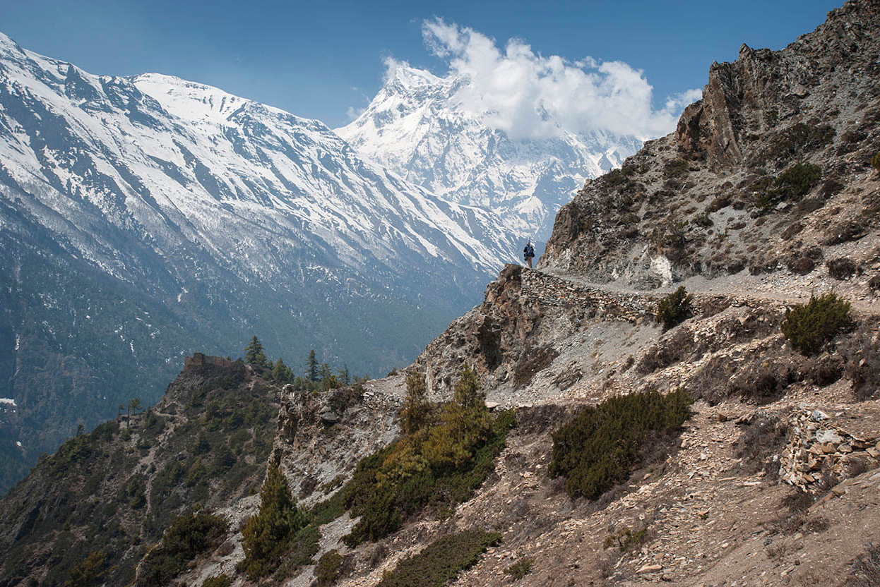 The Annapurna region A sacred massif at the heart of Nepal the long white - photo 12