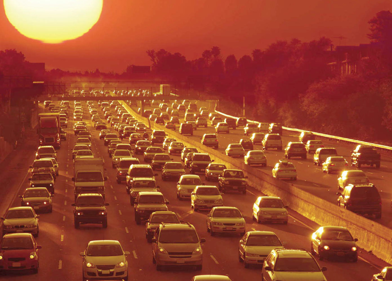 Rush-hour congestion on a Los Angeles freeway iStockphoto Restless spirits - photo 5