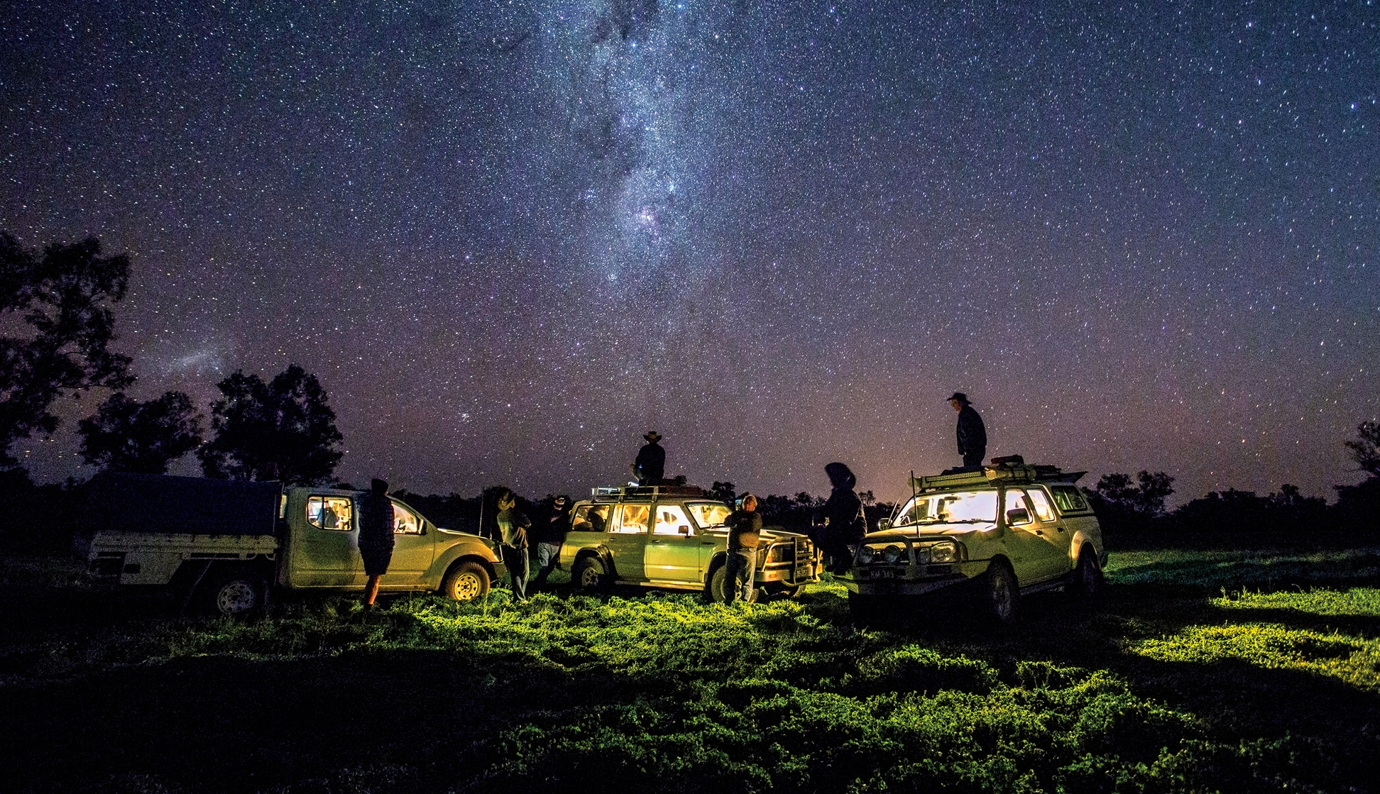 Outback The Milky Way above Bourke David Trood Getty Images Blue - photo 5