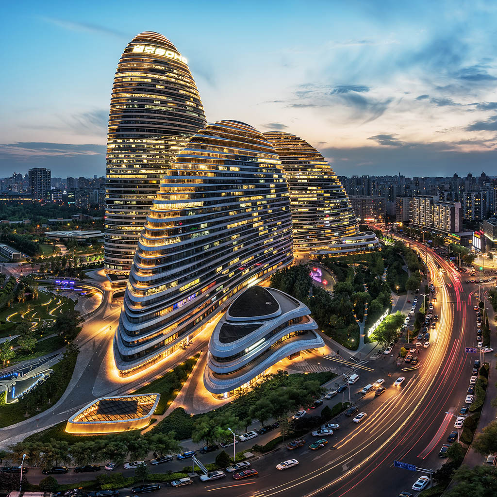 Wangjing Soho at night Beijing LU JINRONG SHUTTERSTOCK CHINAS TOP 12 - photo 5