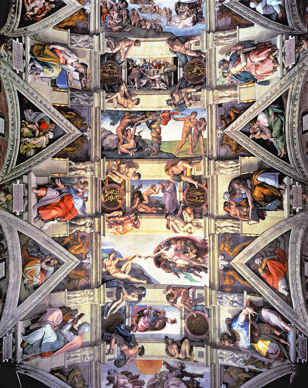 Sistine Chapel Ceiling and Lunettes Vatican City BRIDGEMAN IMAGES ITALYS - photo 5
