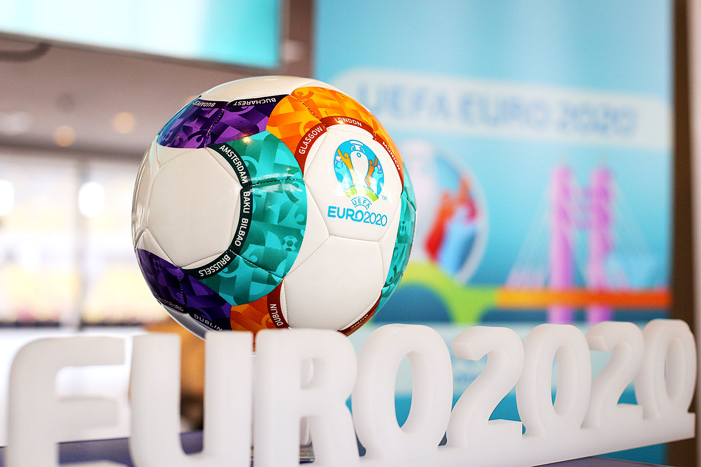 UEFA Euro 2020 offi cial ball MIRCEA MOIRASHUTTERSTOCK Exhibit at - photo 6