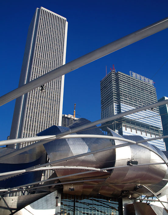 Frank Gehrys brilliant metallic Jay Pritzker Pavilion Millennium Park CHARLES - photo 4