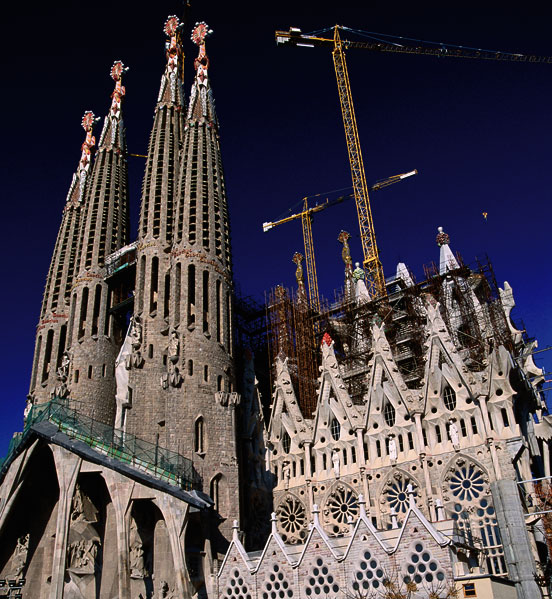 Exterior of Gaudis Temple de la Sagrada Familia JOHN HAY Highlights - photo 5