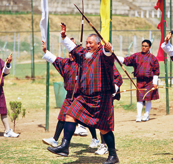 Archery tournament Thimphu LINDSAY BROWN Buddhist Painting The best place - photo 6