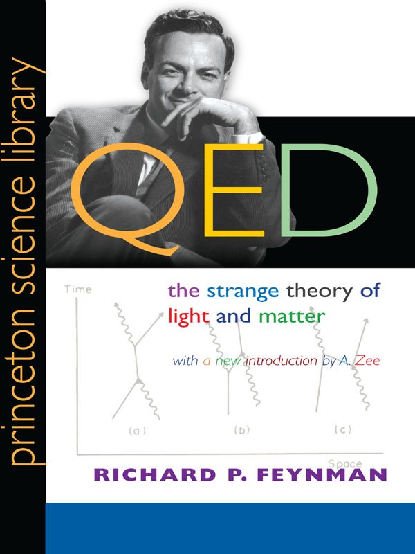 QED ALIX G MAUTNER MEMORIAL LECTURES QED THE STRANGE THEORY OF LIGHT AND - photo 1