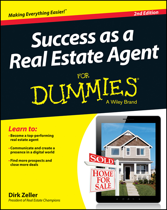 Success as a Real Estate Agent For Dummies 2nd Edition Published by John - photo 1