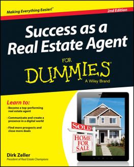 Zeller Success as a Real Estate Agent For Dummies