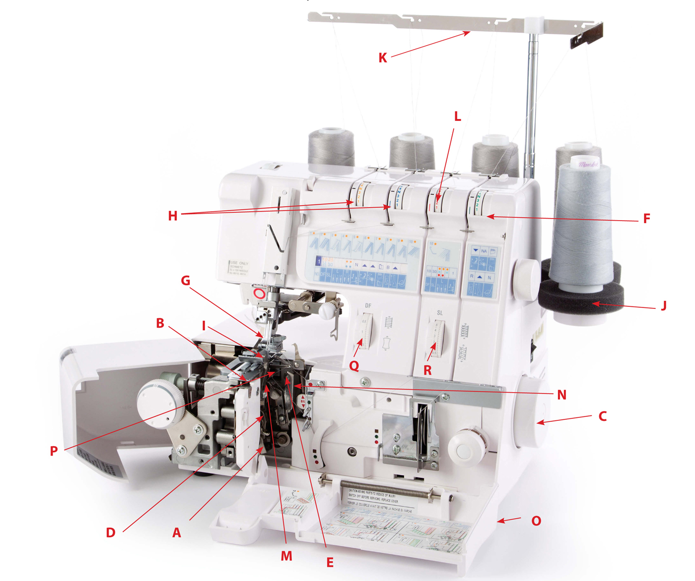 Figure 11 A Chain Stitch Looper Part of the Lower Looper System B Feed - photo 3