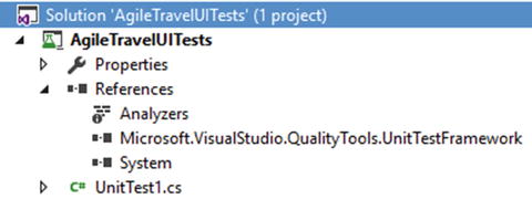 Figure 1-2 Skeleton for a new project Add the Selenium WebDriver - photo 2