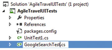 Figure 1-6 Renaming the new unit test file Create a test case For - photo 7