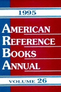 title American Reference Books Annual 1995 Volume 26 author - photo 1