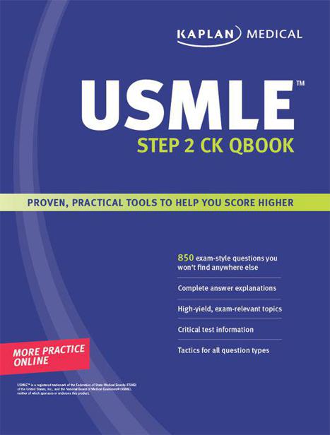 Kaplan Medical USMLE Step 2 CK Qbook - image 1