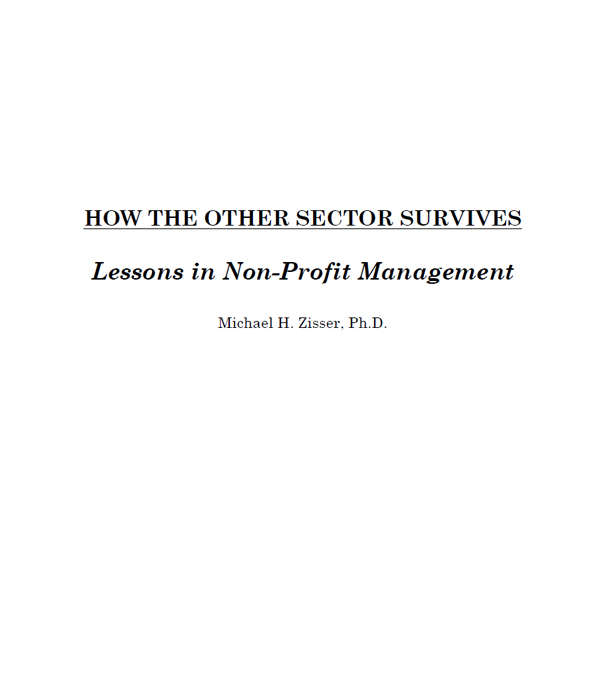 ISBN 9781483502403 PREFACE The non-profit sector represents a significant - photo 2