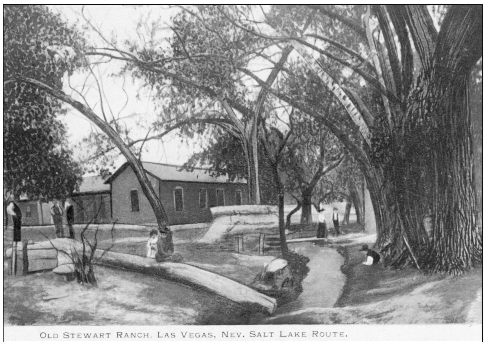 This is the Stewart Ranch It was also a way station for travelers crossing the - photo 4