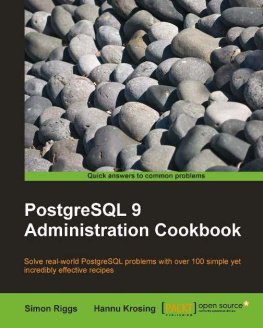 Krosing Hannu PostgreSQL 9 Admin Cookbook