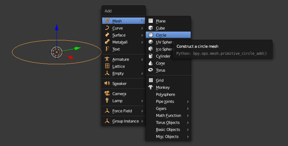 Next well rotate the circle by 90 on the X axis R 90 X and Enter - photo 3