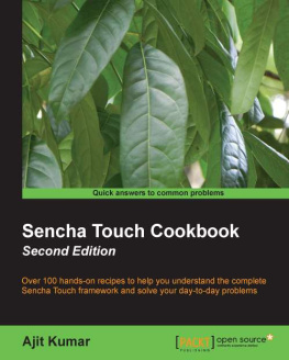 Kumar - Sencha Touch Cookbook