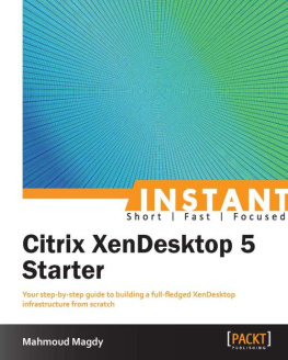 Magdy - Instant Citrix XenDesktop 5 Starter