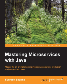 Sharma - Mastering Microservices with Java