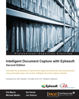 Myers Intelligent Document Capture with Ephesoft