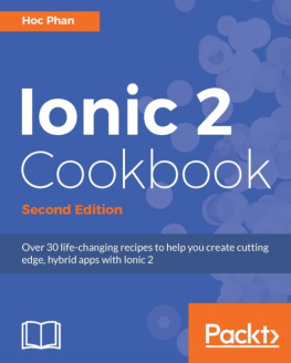 Phan - Ionic 2 Cookbook