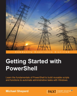 Shepard - Getting Started with PowerShell