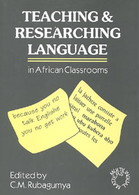 Page i Teaching and Researching Language in African Classrooms - photo 1