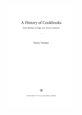 Notaker - A history of cookbooks: from kitchen to page over seven centuries
