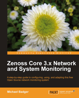 Michael Badger - Zenoss Core 3.x Network and System Monitoring