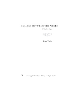 Theise - Reading between the Wines