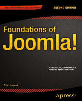 Harwani - Foundations of Joomla
