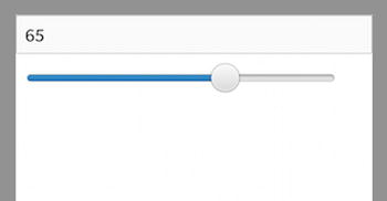 Figure 1-2 Stacked TextField and Slider Listing 1-1 shows the QML markup - photo 2