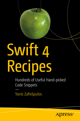 Yanis Zafirópulos Swift 4 Recipes