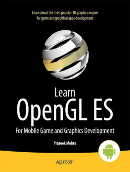 Mehta - Learn OpenGL ES For Mobile Game and Graphics Development