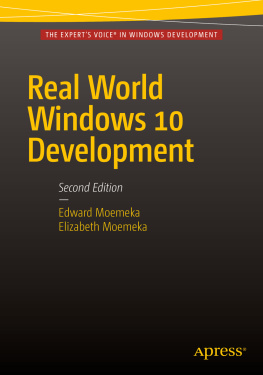 Moemeka Edward - Real World Windows 10 Development